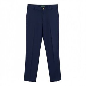 Lauren Ralph Lauren Petite Navy Blue Straight Leg Dress Pants Size 10P